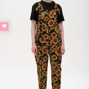 Lucy and Yak Sunflower Dungarees